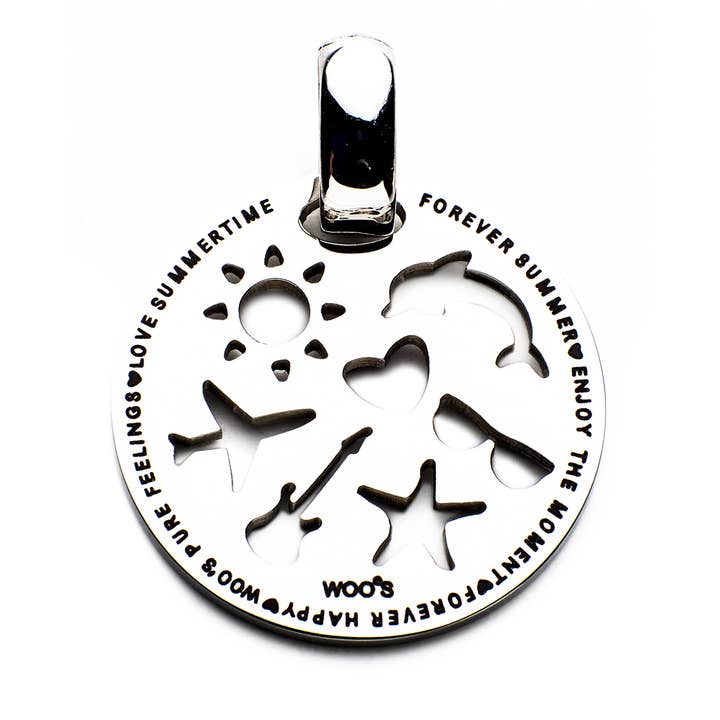 Medalla Acero Summertime - 3Cm para venta al por mayor de Woo's pure feelings