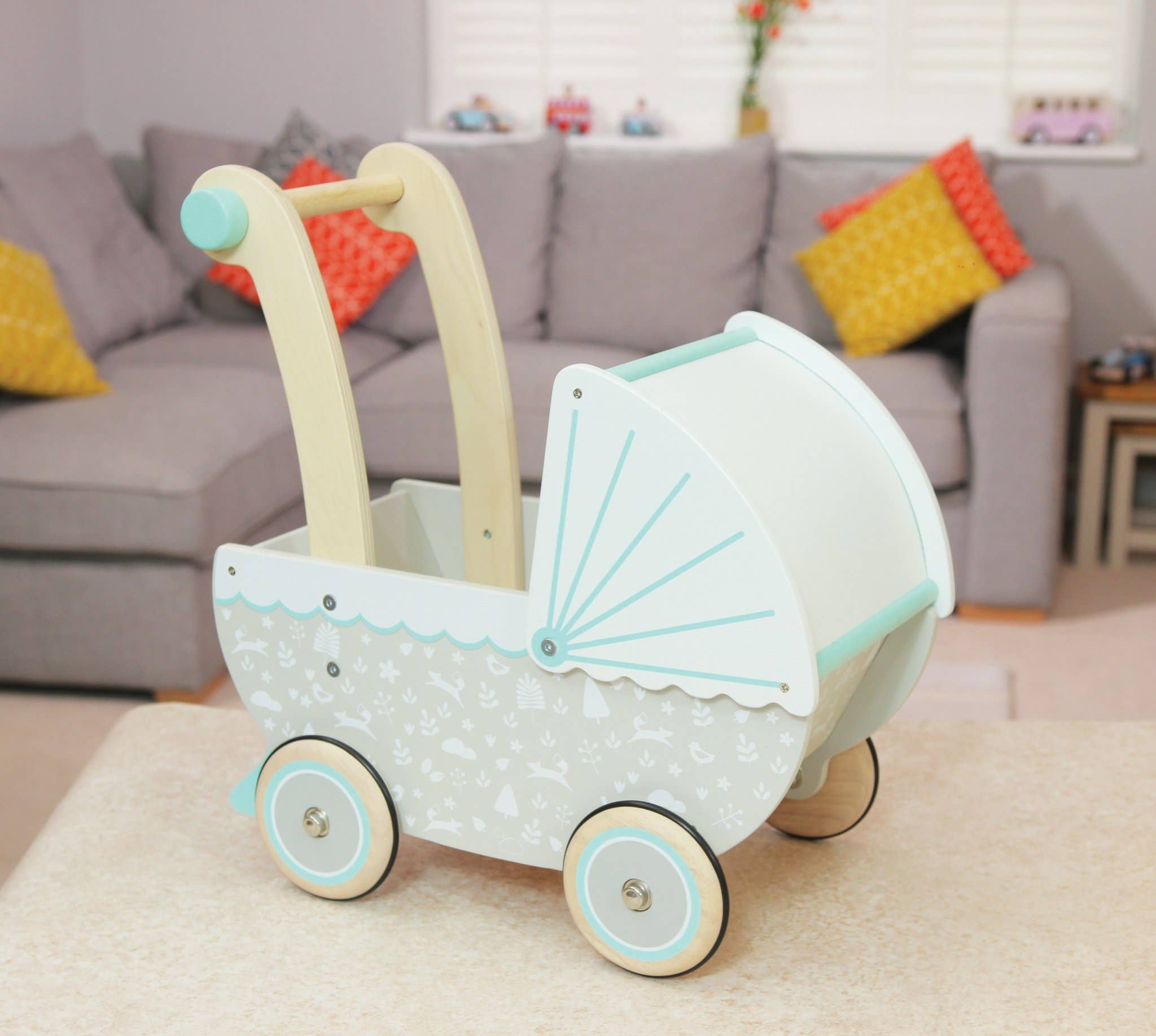 Indigo Jamm – wholesale Doll pram – Kids – Petworth Pram2