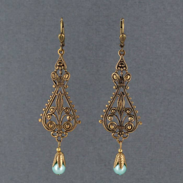 Sadie Green's Jewelry – wholesale Dangle earrings – Art Nouveau Earring 256-SM2