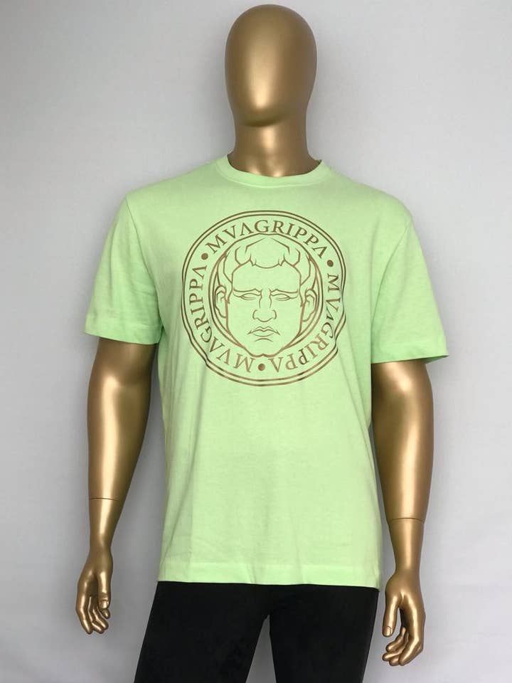 Mvagrippa Heavyweight T-Shirt - Lime Green for wholesale by Mvagrippa