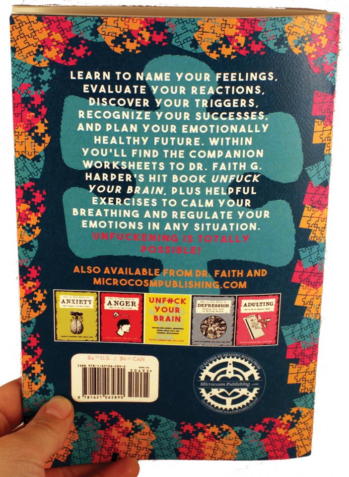 Microcosm Publishing & Distribution - Wholesale Self-Help & Personal Development Book - Unfuck Your Brain Workbook: Anxiety Depression, Anger & More16