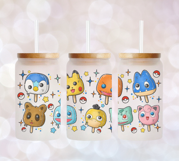 Beautiful Creations by Laney - Wholesale Insulated Mug/Tumbler - Pokémon Popsicle Tumblers2