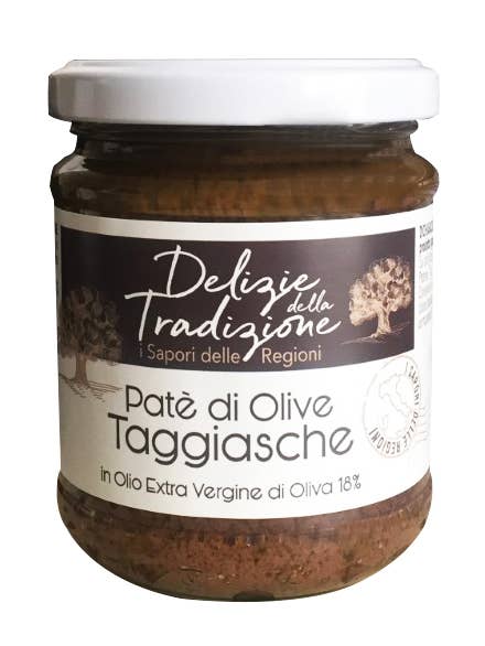 Taggiasca Olive Pâté - Delicacies of Tradition - 180 g for wholesale by CENTRO DOLCE FRIULI