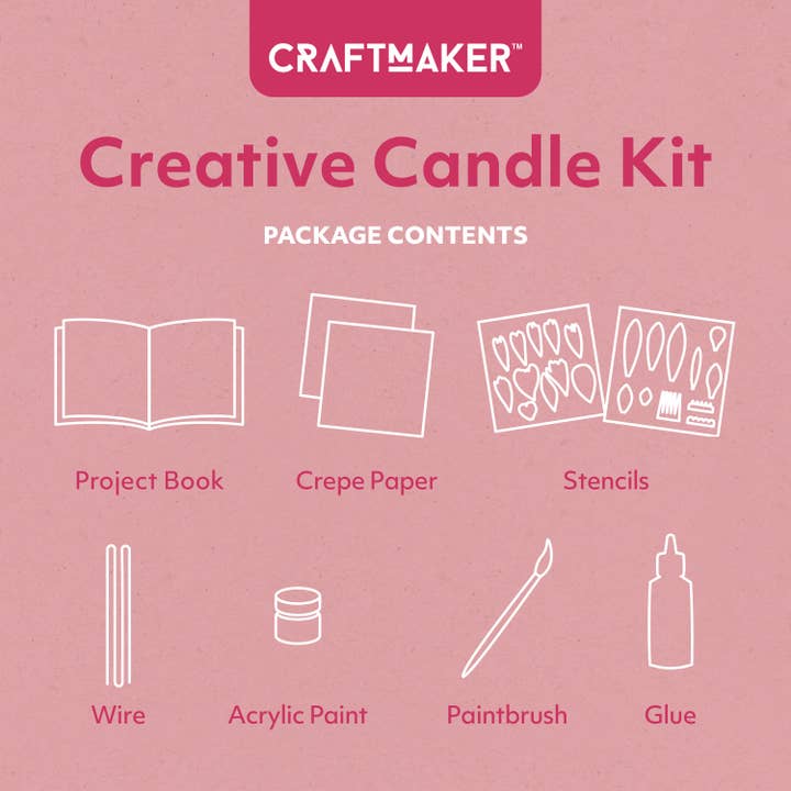 Hinkler Australia - Wholesale DIY craft kit - Craft Maker Paper Flowers Kit1