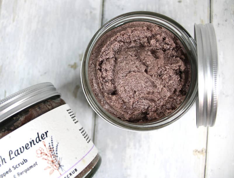 Sense of Velvet - Wholesale Body Scrub/Exfoliant - Fresh Lavender Whipped Scrub1