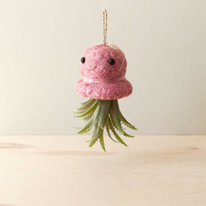 LIKHÂ - Wholesale Hanging Planter - Octopus Planter for Air Plants - Handmade Hanging Planter