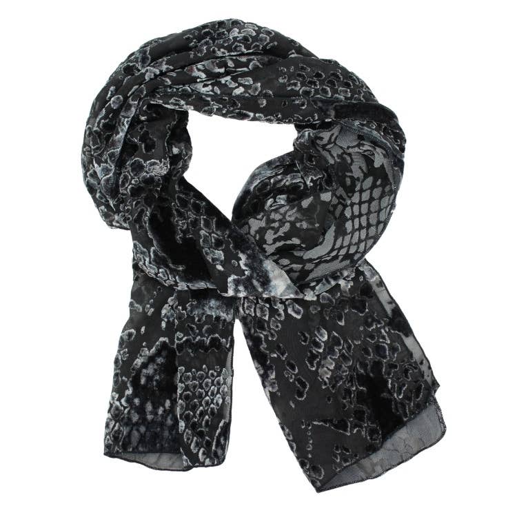 Dana Herbert - Wholesale Scarf - Women's - Burnout Velvet Scarf7