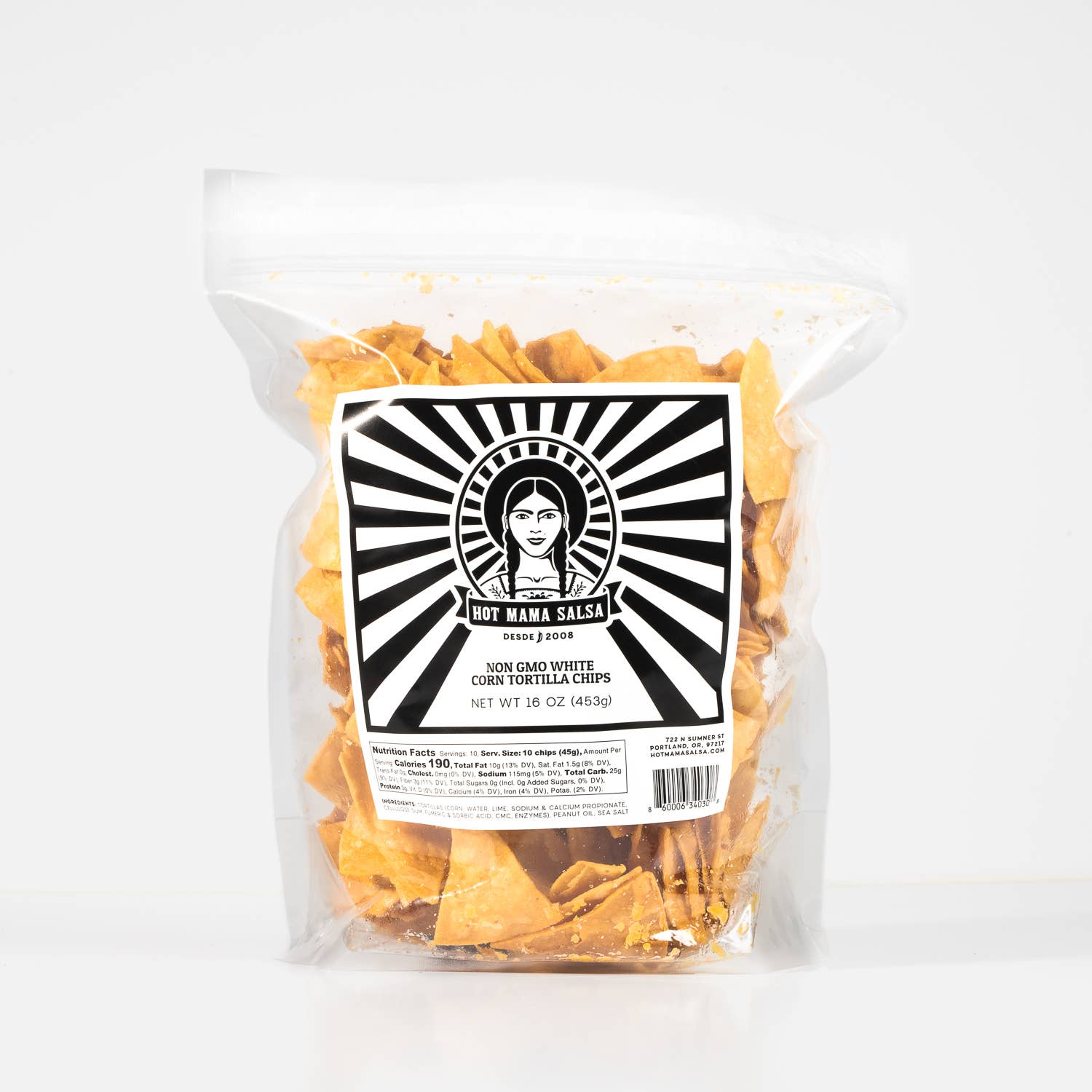 Hot Mama Salsa - Wholesale Chips - White Corn Chips1