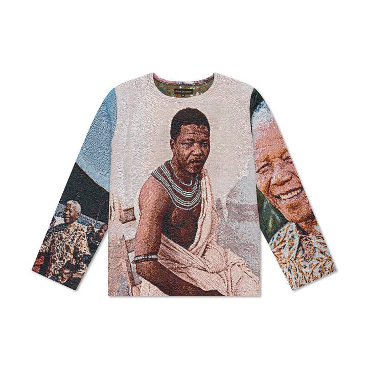 Nelson Mandela Tapestry Sweater for wholesale by Royal Priesthood