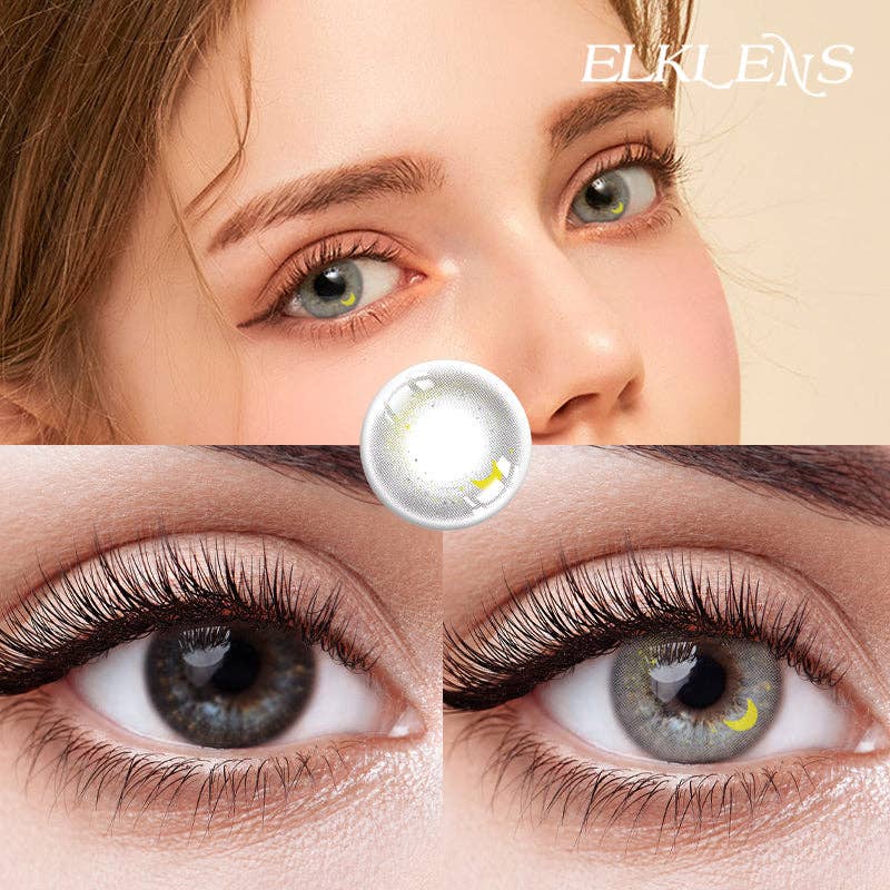 ELKLENS - Vendita all'ingrosso Lenti a contatto - Lenti a contatto colorate grigio luna ELKLENS1