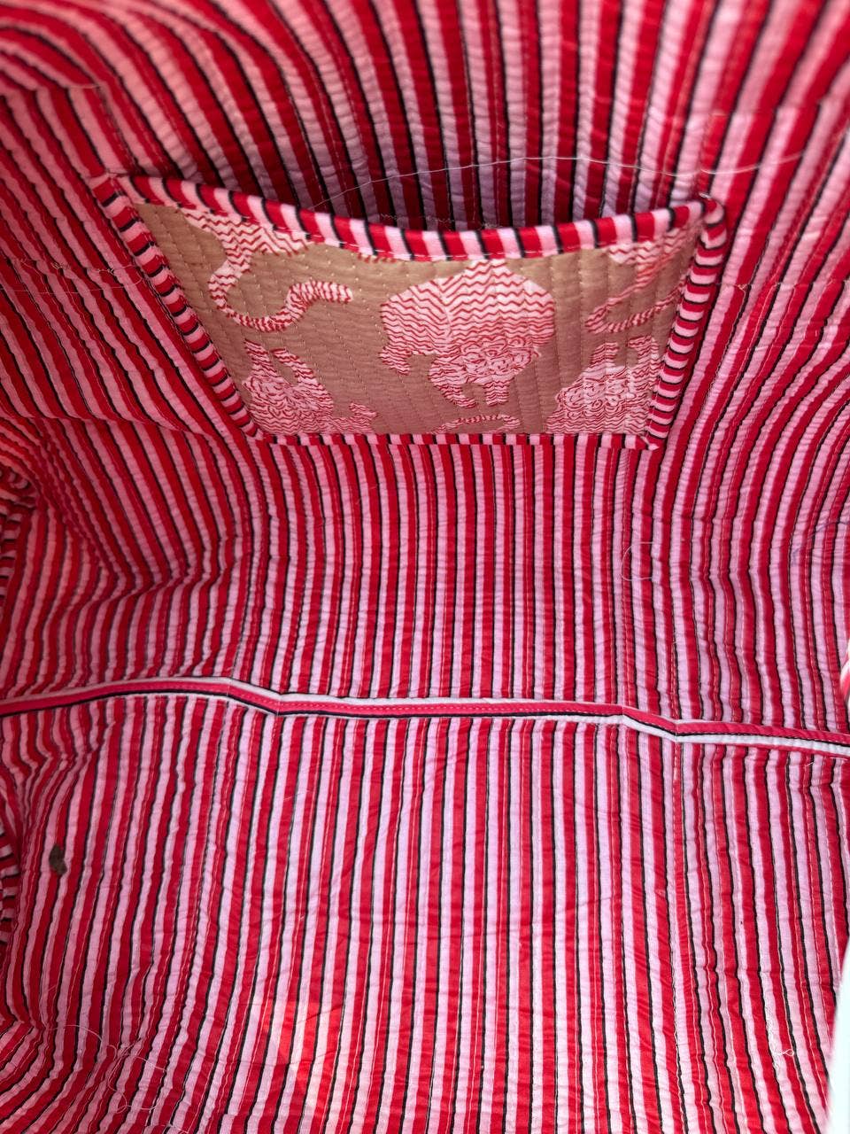 GYPSY STUDIO - Wholesale Weekender Bag - Women's - Lightweight Quilted Cotton Duffel Cotton Canvas Duffel Bag 7