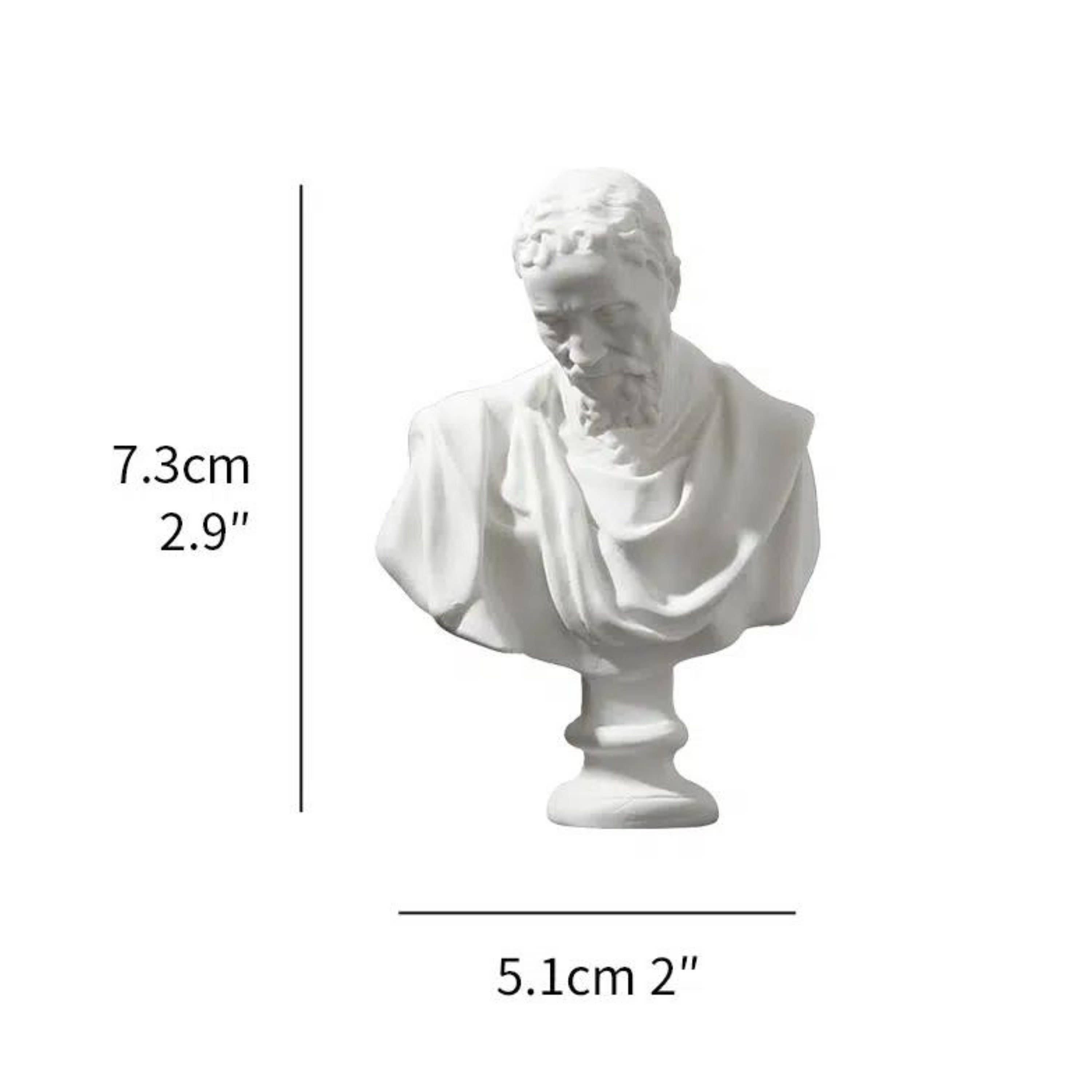 Magnifique Hearts - Wholesale Decorative Figurine - Miniature Greek Busts - Intricately Carved23