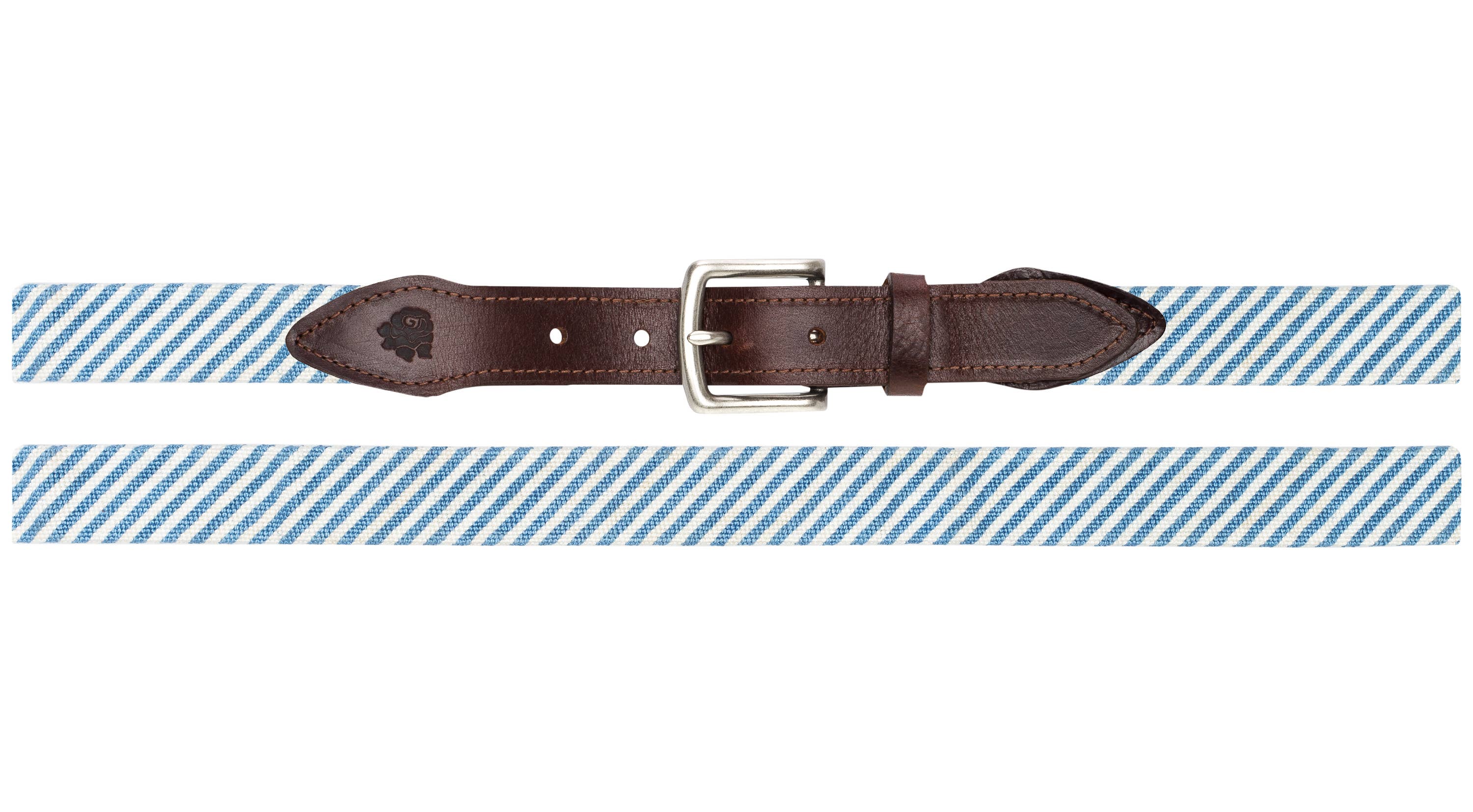 Good Threads - Wholesale Belt - Men's - Seer Sucker Needlepoint Belt1