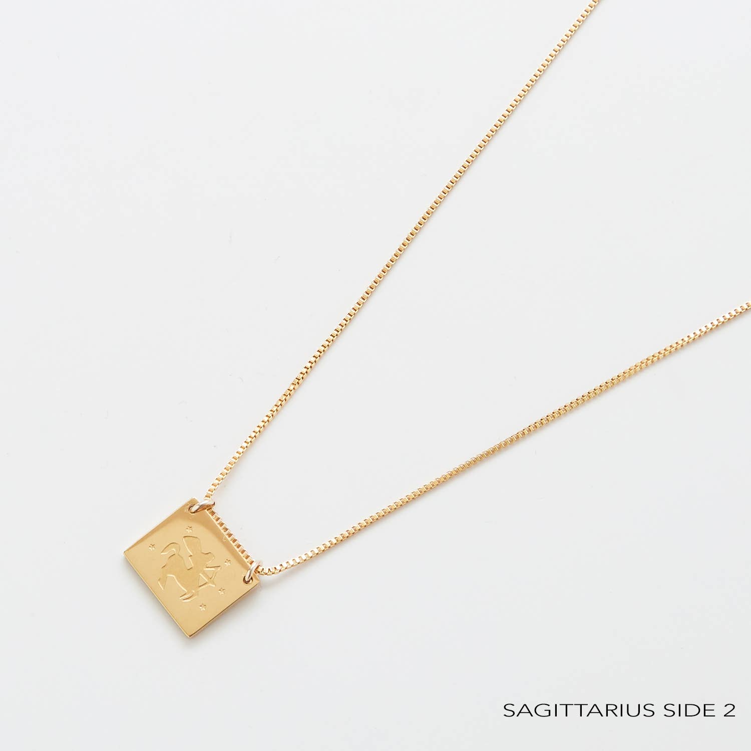 Admiral Row Jewelry - Wholesale Pendant/Charm Necklace - Zodiac Double-Sided Astrology Gold Filled Necklace - Personalization Jewelry16