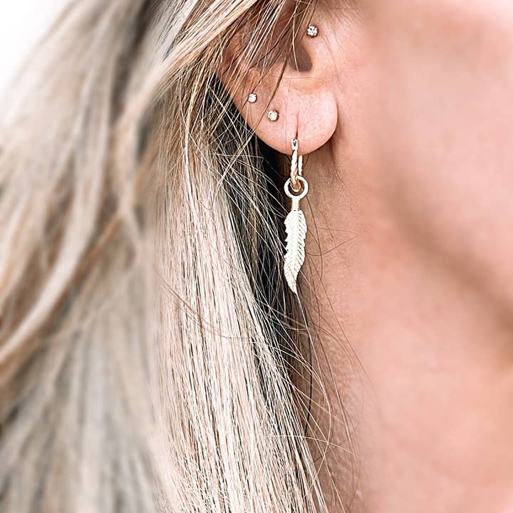 55 North Studio - Wholesale Pendant/Charm Necklace - Living in Truth (Feather)6