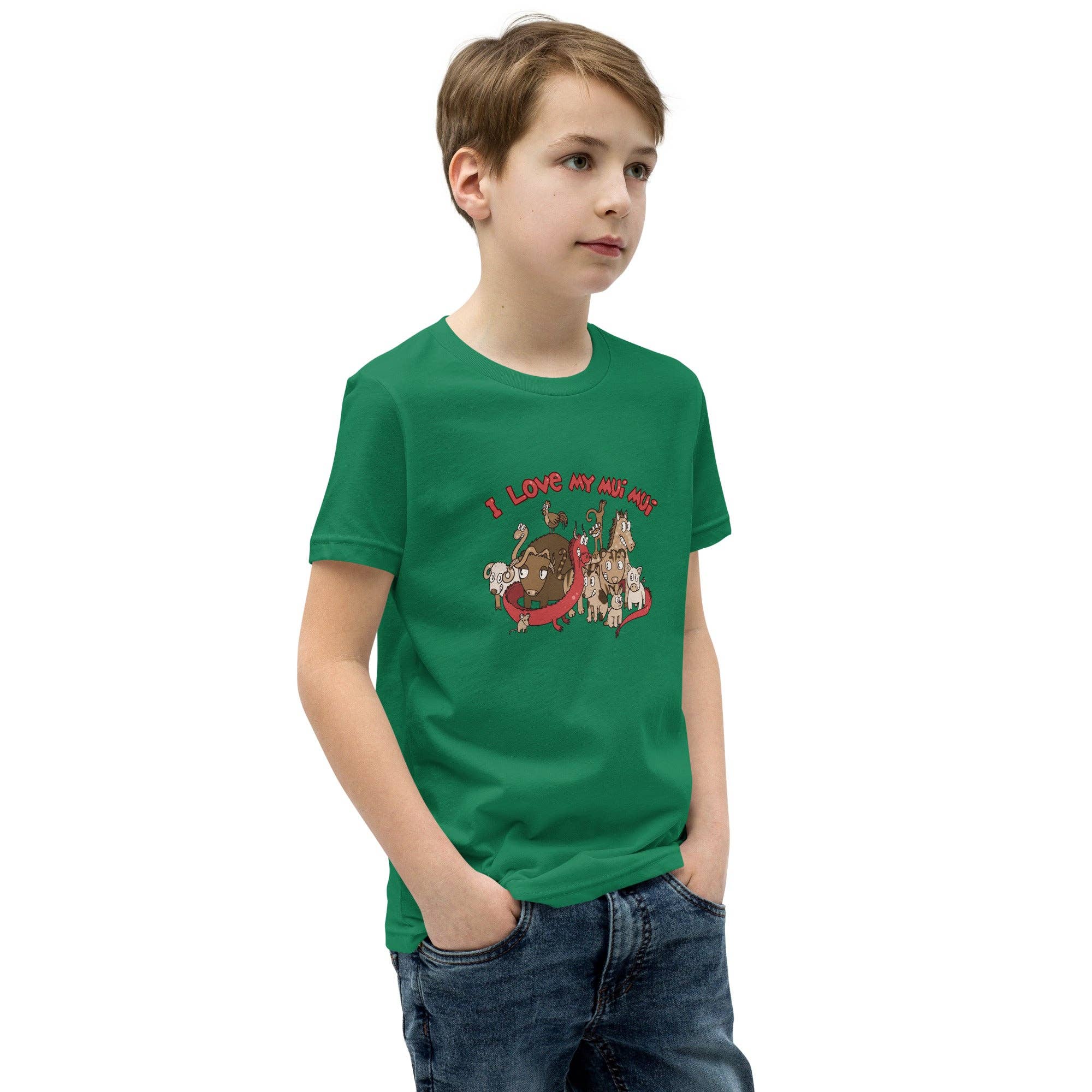 1st Generation SF - Wholesale Screen Printed T-Shirt - Kids - Youth- I Love My Mui Mui22