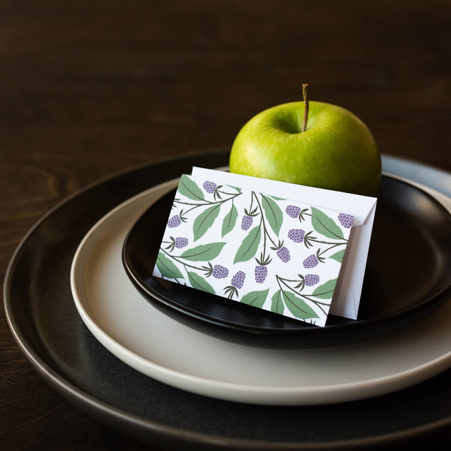 HAZELMADE® Tea Towels + Gifts - Wholesale Stationery/Notecard Set - Blackberry Mini Note Set | Cards1