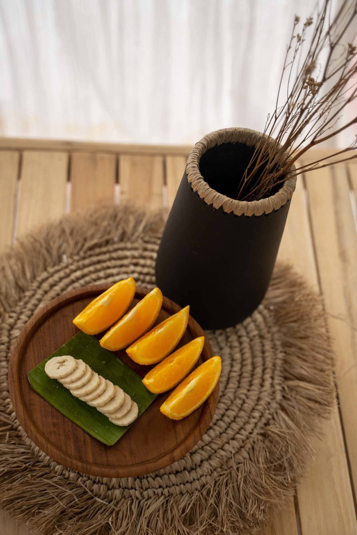 Bazar Bizar Living – wholesale Placemat – The Seagrass Raffia Placemat - Natural1