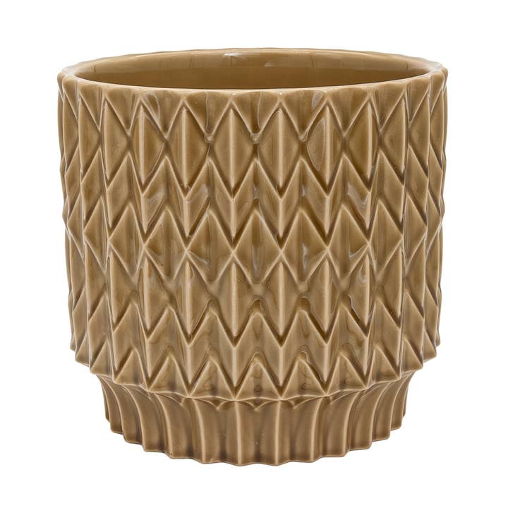 Trippy Planter XLarge Olive for wholesale by Potted