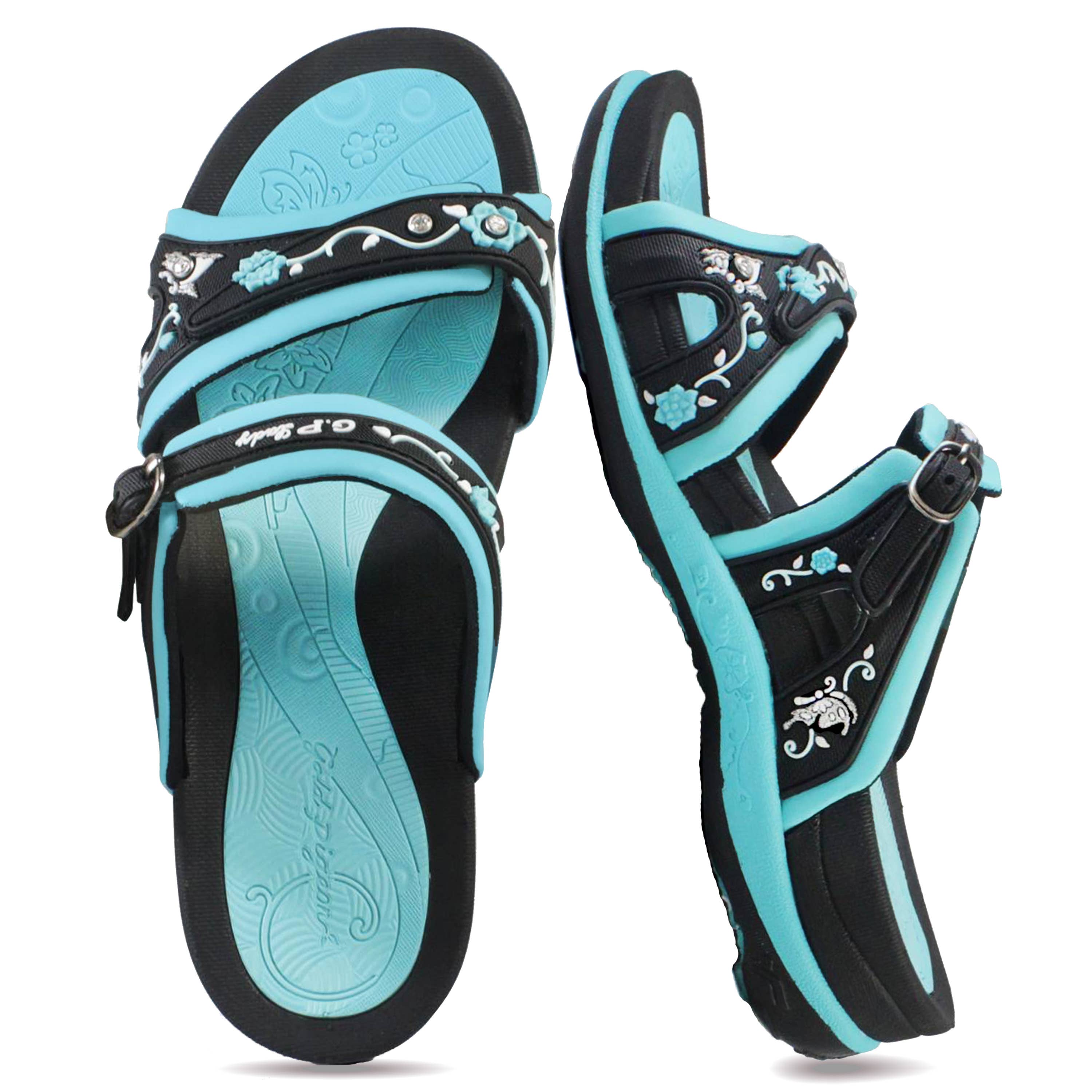 Gold Pigeon Shoes - Wholesale Sandals - Women's - SIGNATURE - Ergonomic Comfort Walking Slides (6875)5