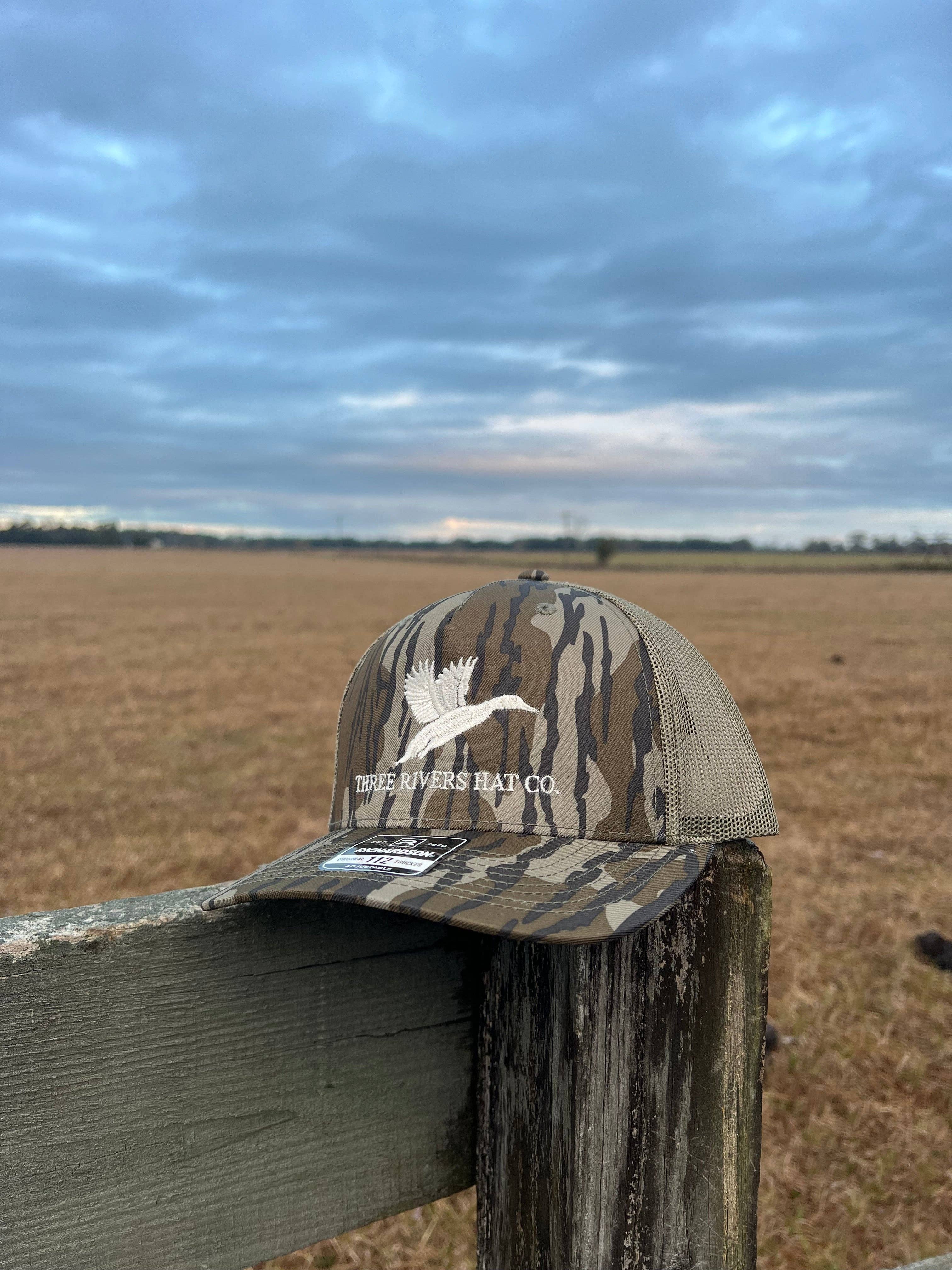 Three Rivers Hat Co. – wholesale Trucker hat – Unisex – Classic Flying Mallard - Trucker Snapback - Richardson 112
