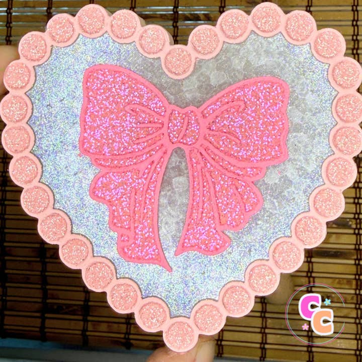 Båge Inuti Hjärta Freshie | Bil Luftfräschare | Alla Hjärtans Dag för wholesale av Crafting Cleveland