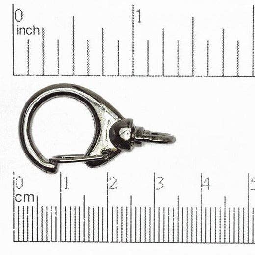 Continental Beads - Wholesale Clasp - 33mm x 19mm Swivel Lobster Claw Sold By The Piece - CL/SW1003