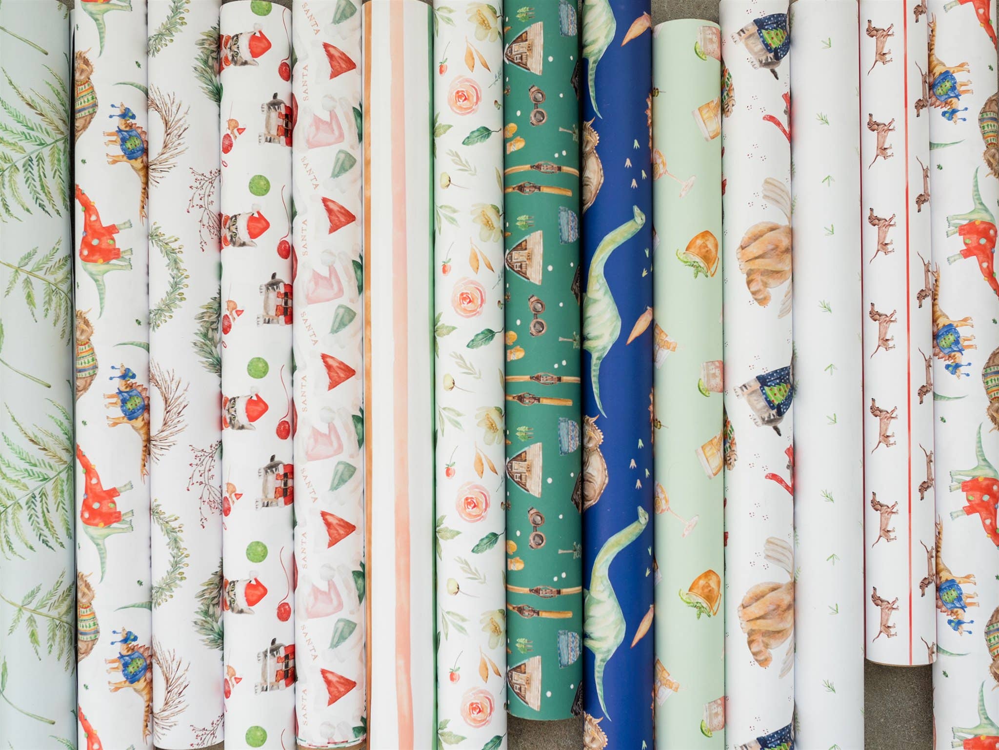 Lana's Shop - Wholesale Wrapping Paper Roll - Garden Day Gift Wrap Roll1