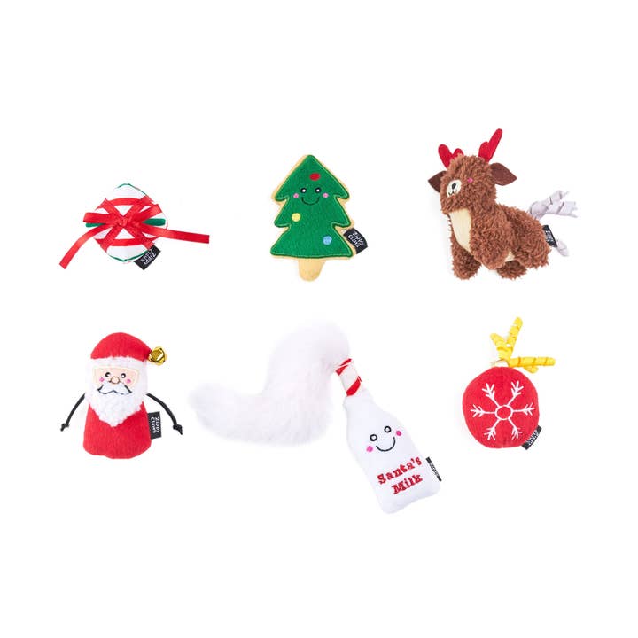 ZippyClaws Holiday 6-Pack - Christmas Classics - Cat Toy for wholesale by ZippyPaws