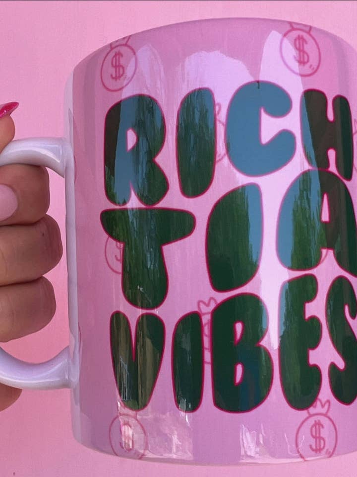 Rich Tia Vibes | Full Color Mug for wholesale by Very That