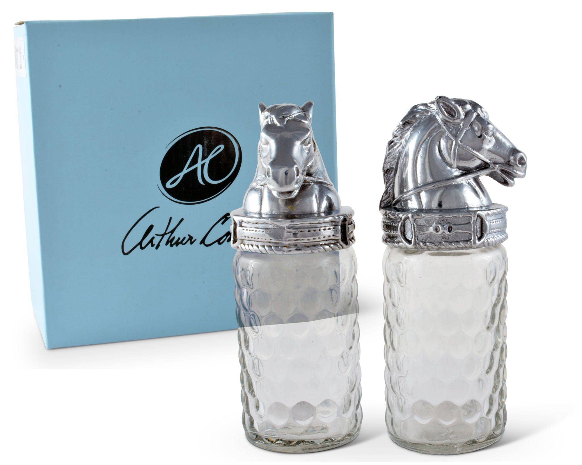 Arthur Court - Wholesale Salt & Pepper Shaker Set - Horse Salt and Pepper Set6