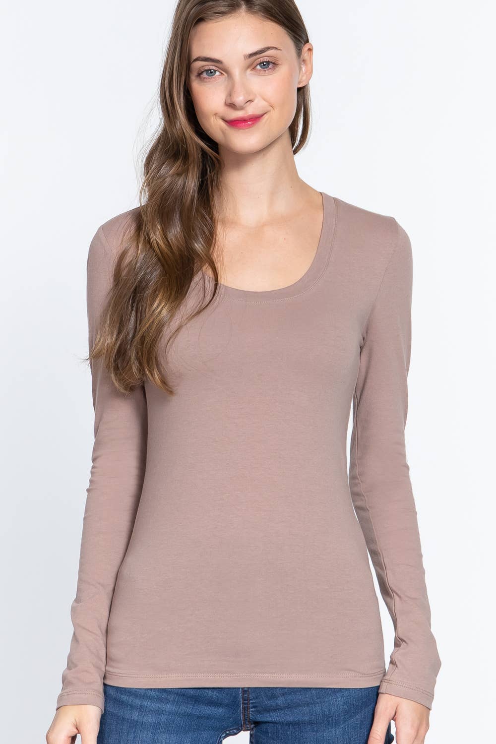 Vanilla Monkey - Wholesale Knit Top - Women's - Long Sleeve Scoop Neck Basic Top31