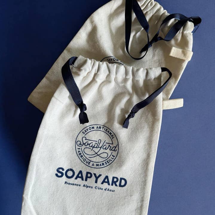 Cotton Drawstring Bag for wholesale by soapyard