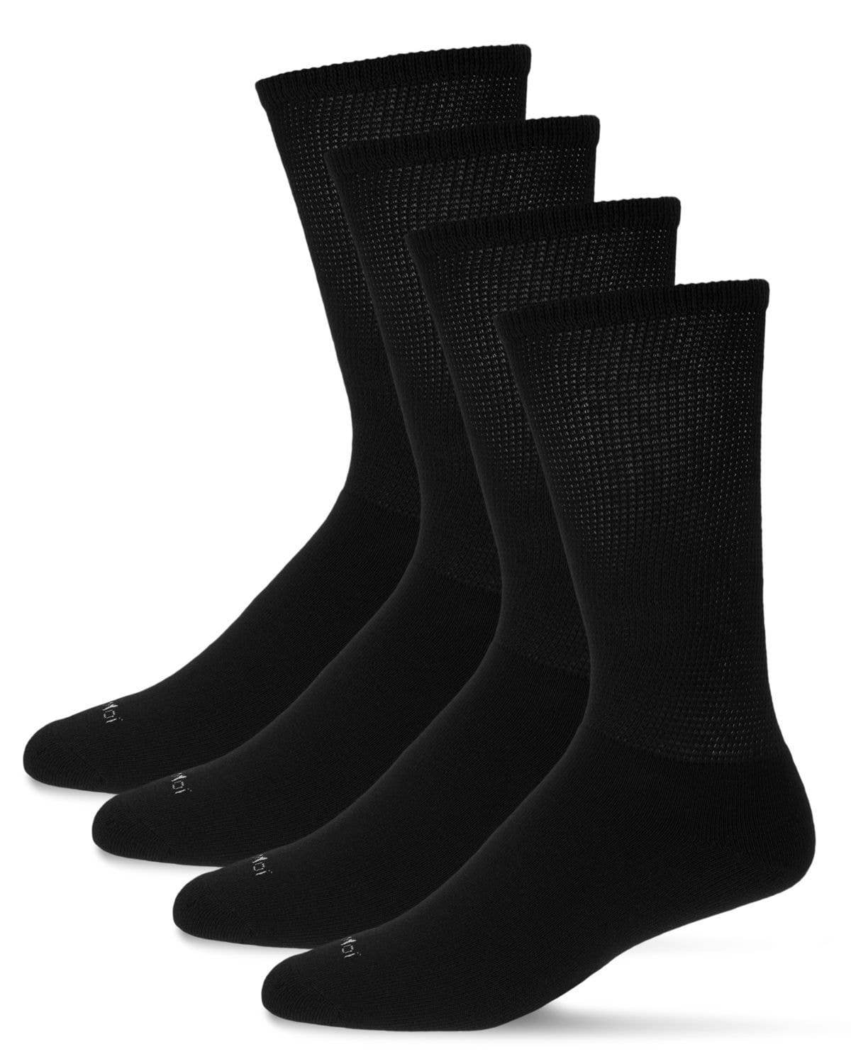 Infinity Classics International Inc. - Wholesale Socks - Unisex - 2 Pair Diabetic Full Cushion Crew Sock1