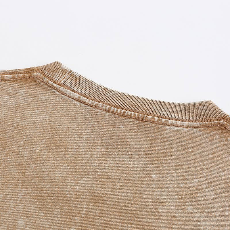 Hope & Sunshine - Vente Tunique – femme - T-shirt oversize en coton lavé vintage2