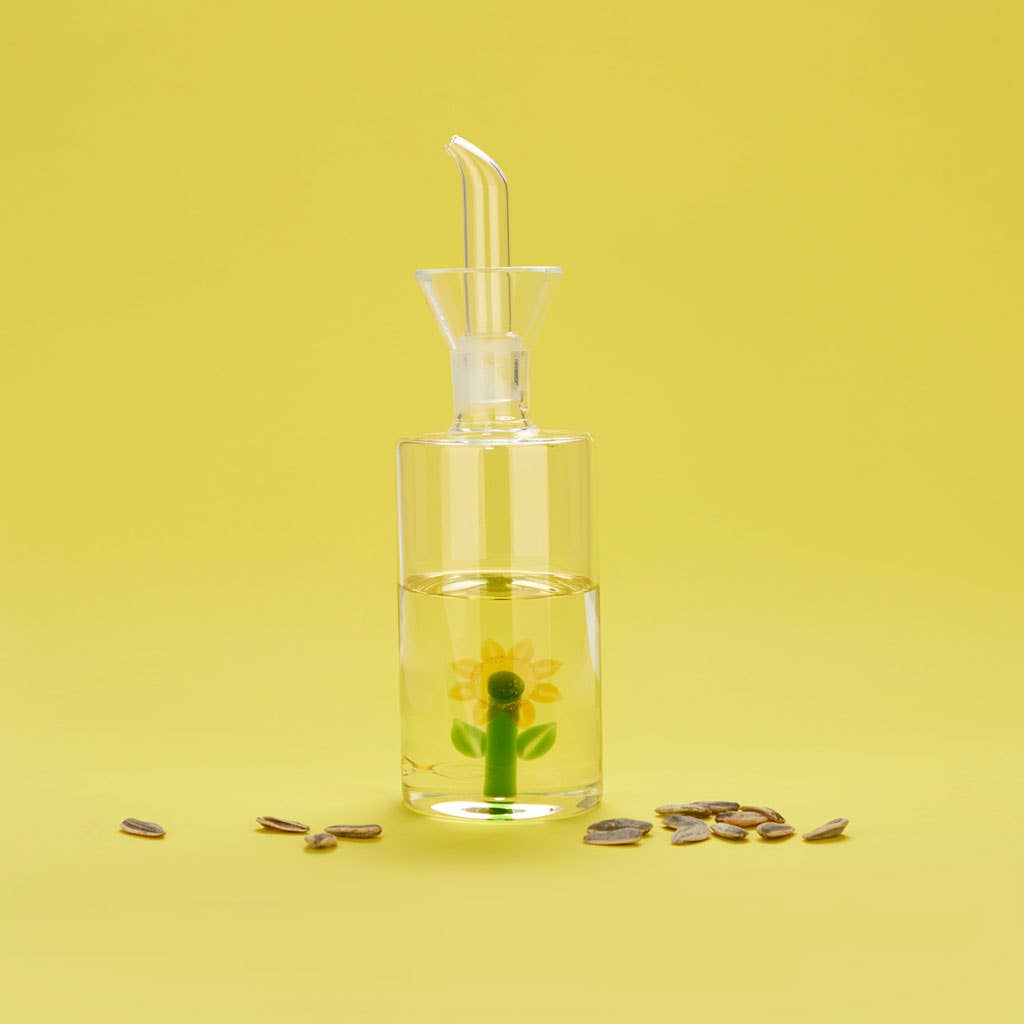 Balvi - Wholesale Oil/Vinegar Dispenser - Oil dispenser,Sunflower,350 ml,drip-free,glass2