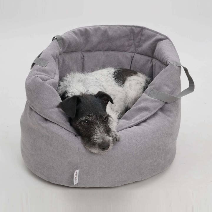 Hundkorg Shopper Liten korg Monterey grå för wholesale av DOGS in the CITY®