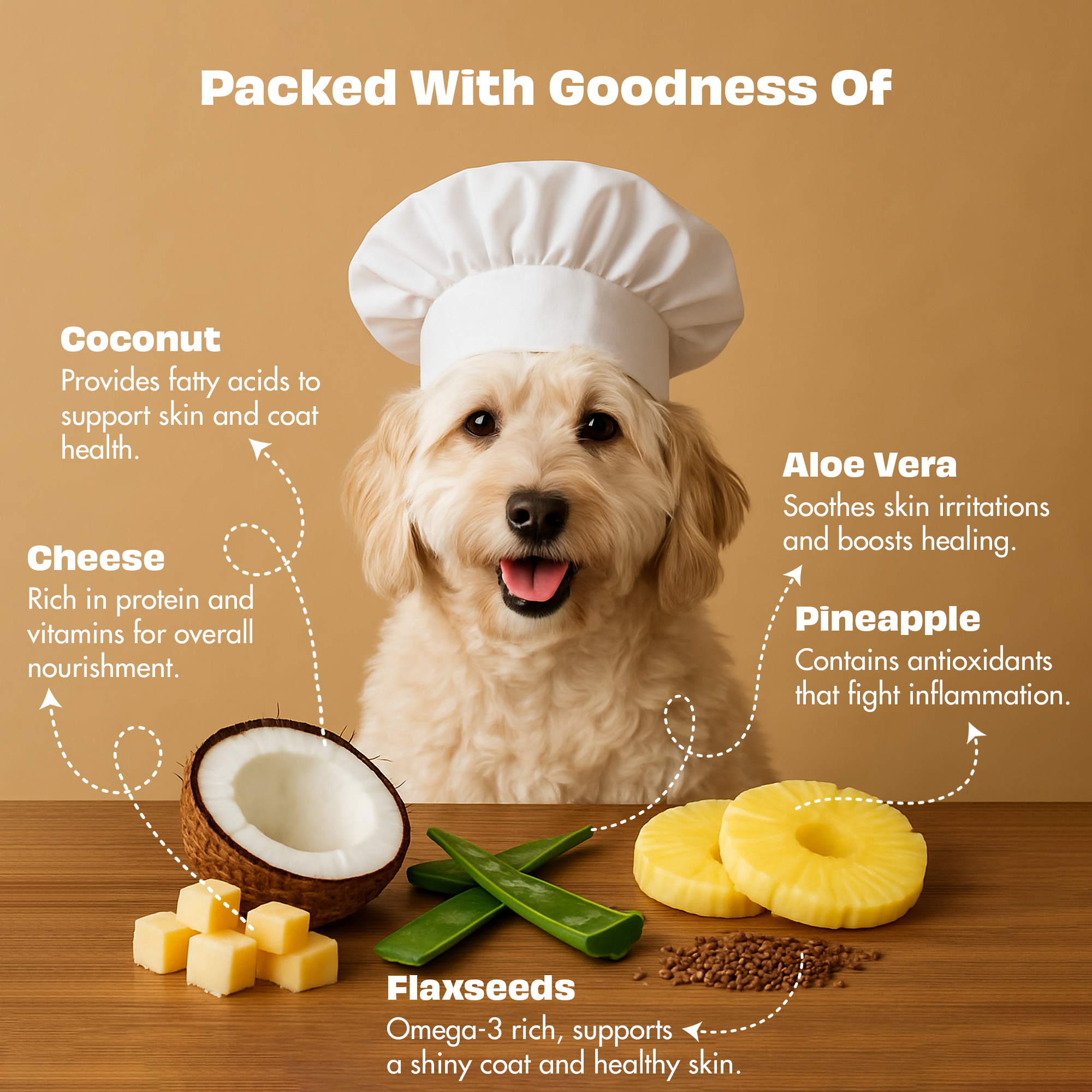 Pawfect Foods - Wholesale Pet Treats - Dog - Pawfect Nature's Munch Freeze-Dried Cheese Skin Care Treats for Dogs| 100% Natural| High Protein, Low Fat| 8 Calories per Treat| Grain-Free| Healthy Training Treats (75g/2.65oz)2