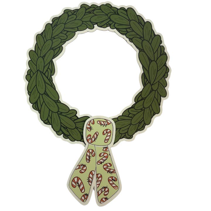Casey Andrews Art - Wholesale Door Hanger - Hand Drawn Box Wood Wreath Door Hanger for Seasonal Sash Attachments4