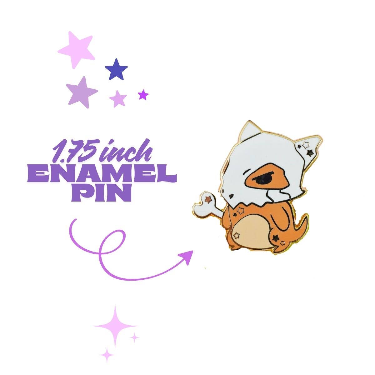 Naytendo – wholesale Nål och knapp för kavajslag – Cubone emaljstift1