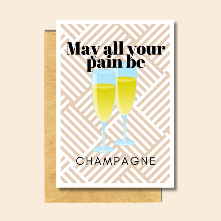 Que toda a sua dor seja champanhe por atacado de PärdēPress