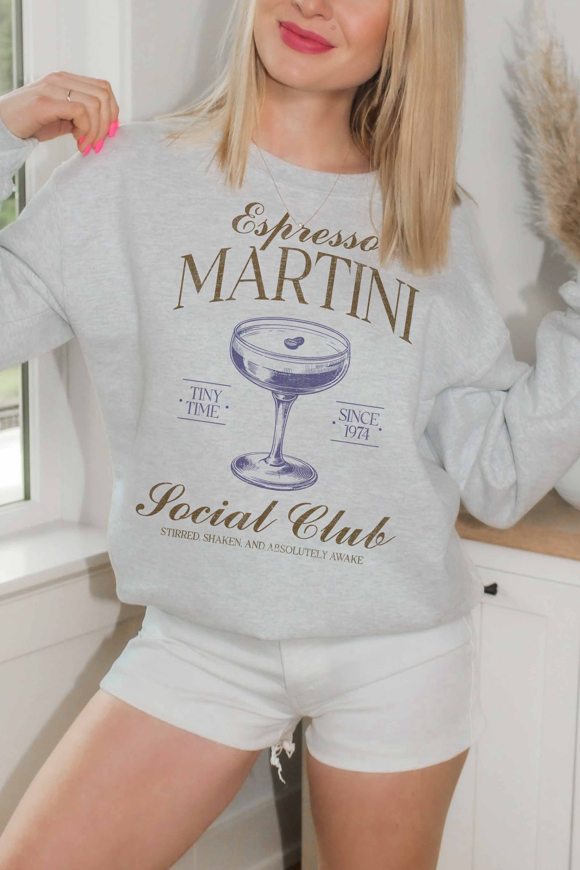 GOOD DAY STREET - Wholesale Graphic Sweatshirt - Women's - [G1648X-OSS]-ESPRESSO MARTINI CLUB OVERSIZED SWEATSHIRTS2