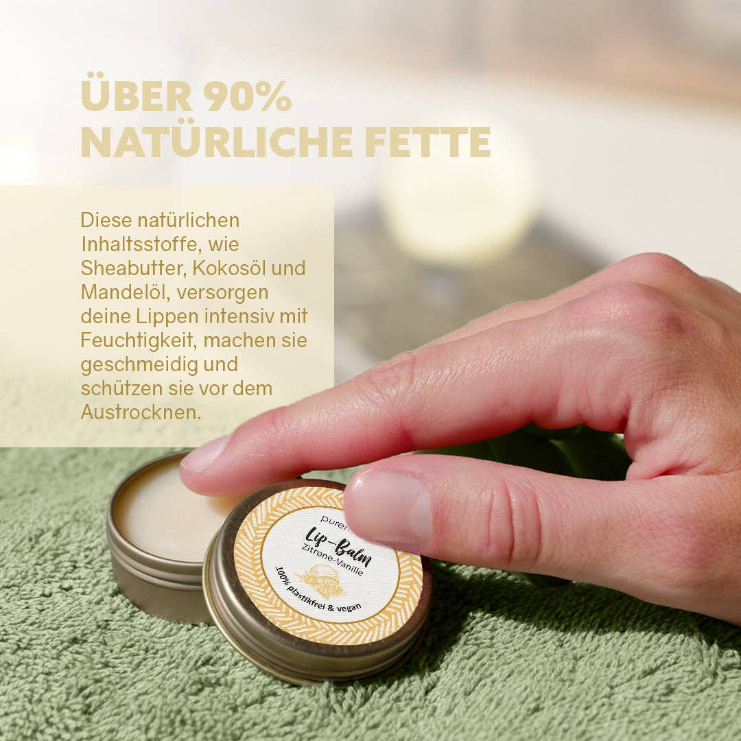 puremetics GmbH - Wholesale Lip Balm - Lip balm 'lemon vanilla'2