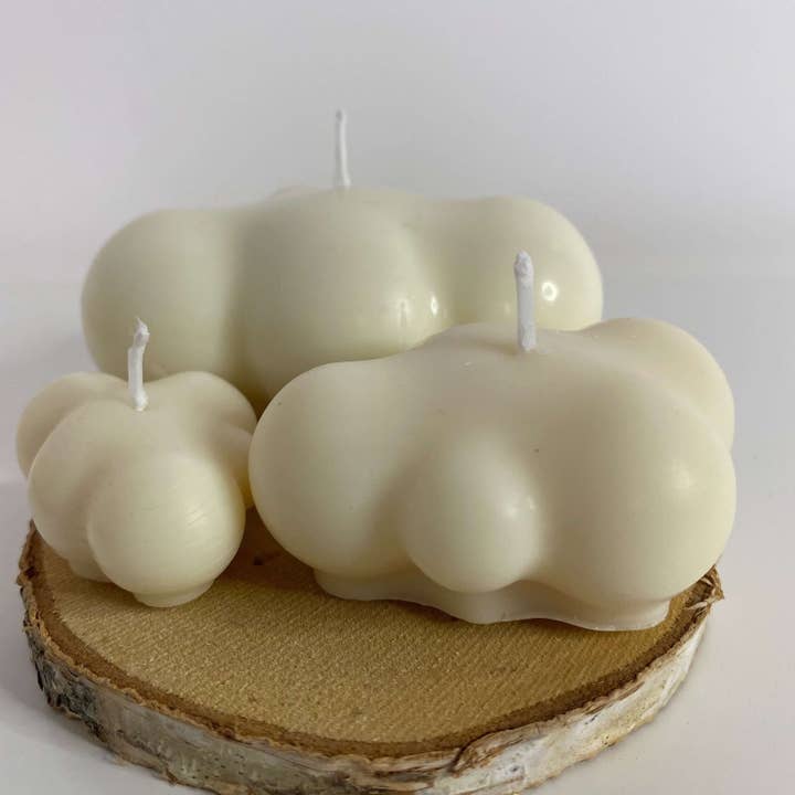 Decorative and handcrafted candle - Cloudy Pack for wholesale by Boo-J