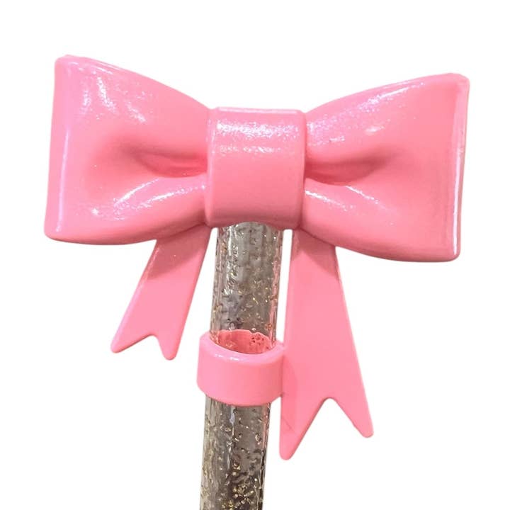 Laço Grande Brilho de Pastilha Elástica - Topo de Palhinha de Silicone 10mm por atacado de Olive Lane Accessories