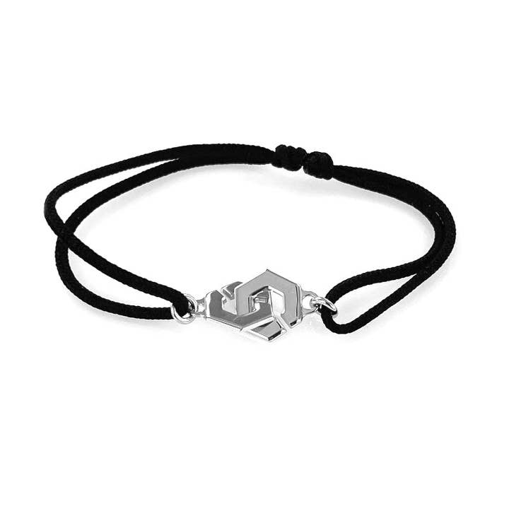 Lovelyday bijoux - Wholesale Charm/Dangle Bracelet - DUPONT Smooth Handcuff 925 Rhodium Silver - 18Kt Gold Plated1