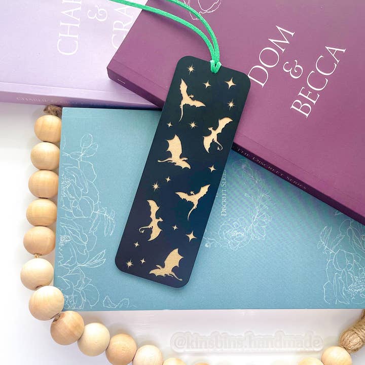 Between The Ink - Wholesale Bookmark - Dragons - Acrylic Bookmark