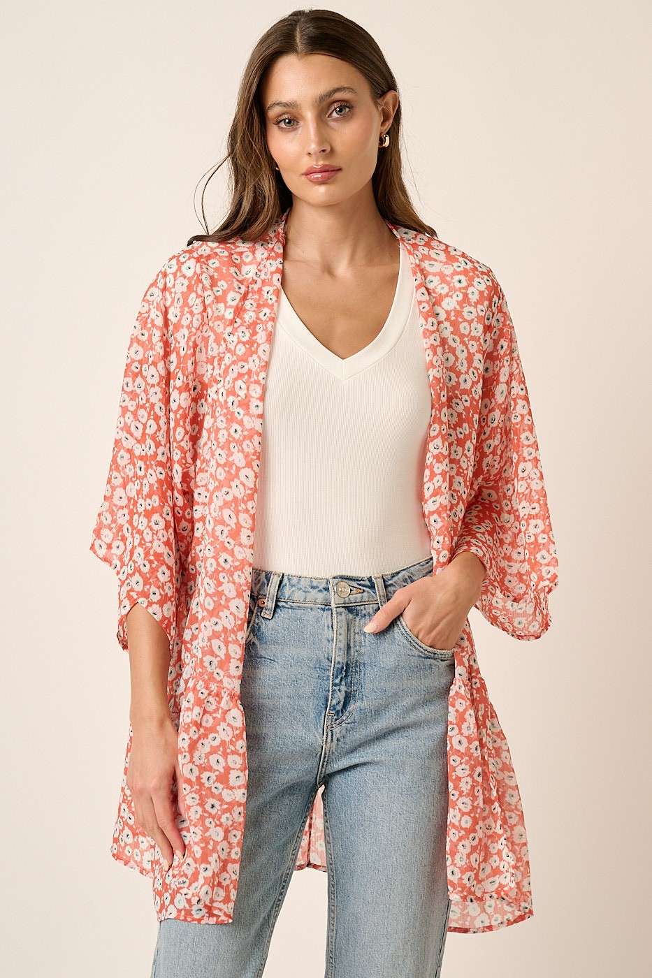 mittoshop – wholesale Kimono - Dam – BLOMMÖNSTER YORYU CHIFFONG DUSTER6