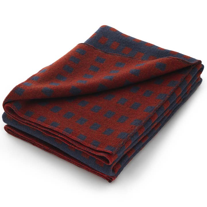 Single bed blanket - 100% Pure Virgin Merino Wool - Double Face - BB for wholesale by Bottoli