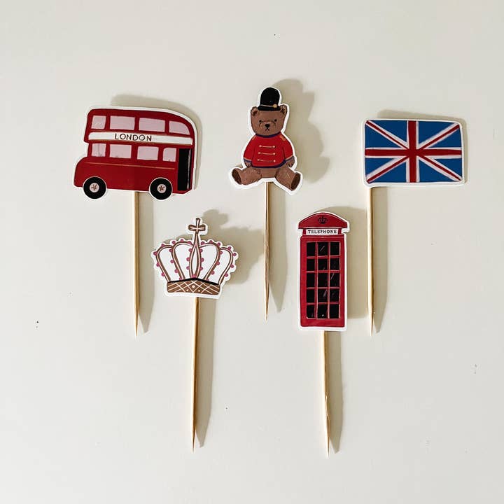 Josi James - Wholesale Cake/Cupcake Topper - London Cupcake Toppers0